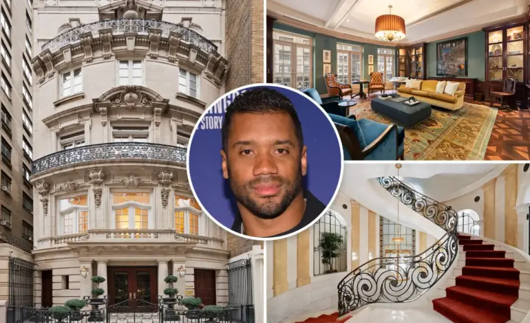 Russell Wilson Tours $29.75M Gilded Age Mansion in NYC