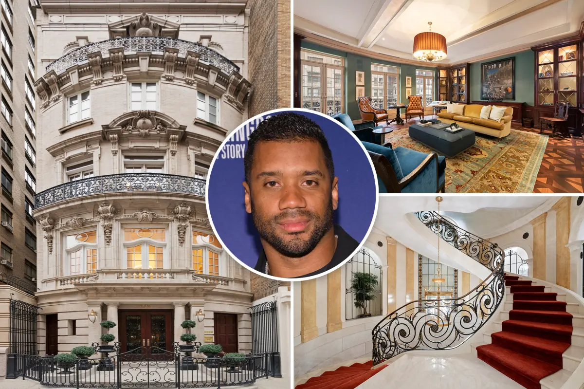 Russell Wilson Tours $29.75M Gilded Age Mansion in NYC