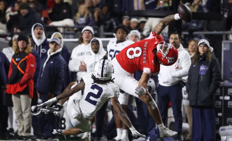 Rutgers Falls to Penn State 40-36 After Thrilling Plays