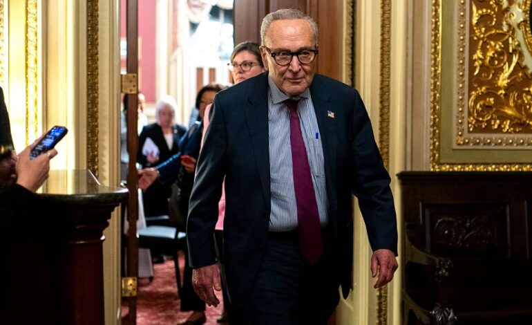 Schumer Urges Senate to Pass Epstein Files Bill Without Delay