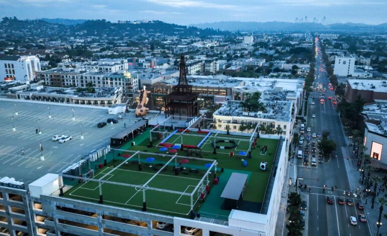 Skyline Pitch Transforms Parking Structure into Soccer Haven
