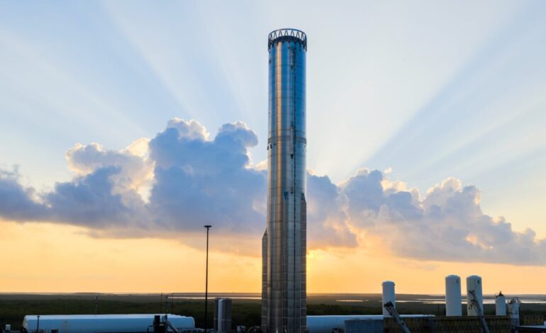SpaceX’s Starship Booster Suffers Explosion During Testing Phase