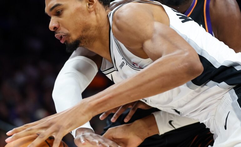 Spurs’ Victor Wembanyama Struggles in 130-118 Loss to Suns