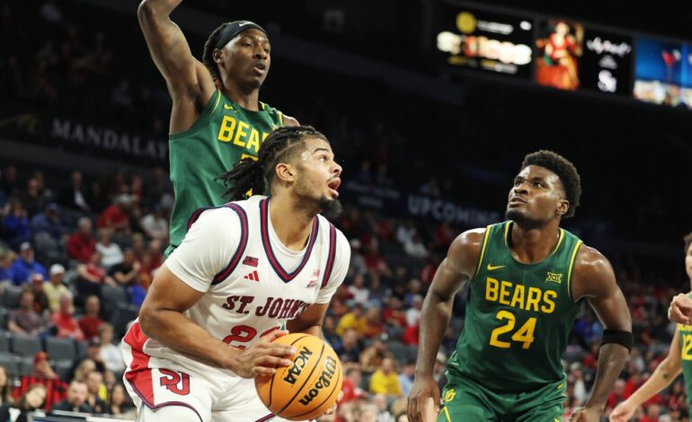 St. John’s Defeats Baylor 96-81, Hands Bears First Loss