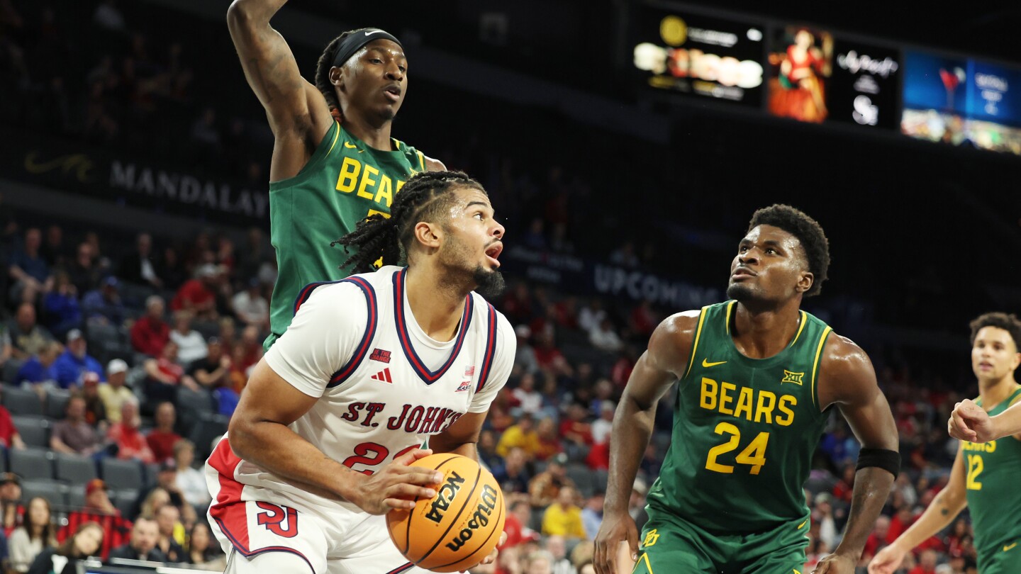 St. John’s Defeats Baylor 96-81, Hands Bears First Loss