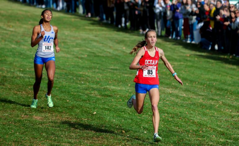 Starkey Wins N.J. Cross-Country Meet in Thrilling Finish