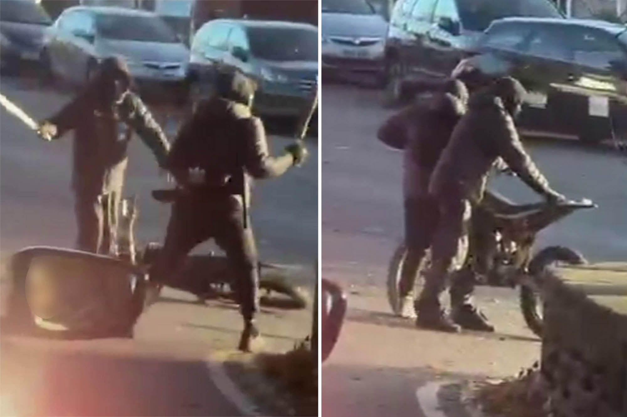 Teens Clash with Machetes in Daylight Brawl on Leeds Street