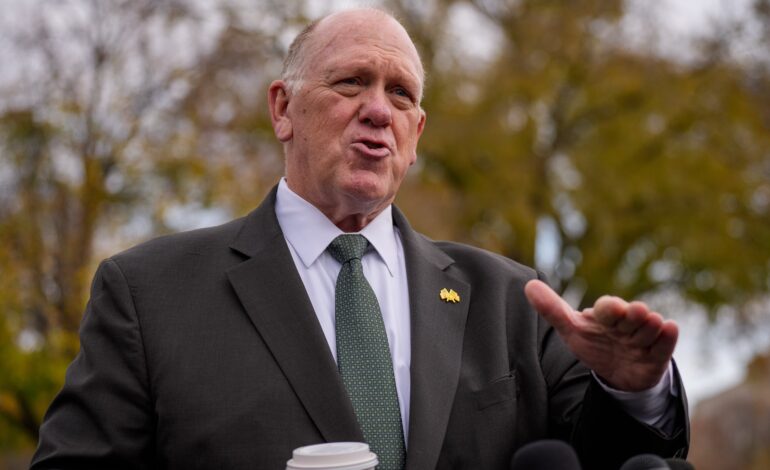 Trump’s Border Czar Attacks Catholic Leaders Over Immigration Policy