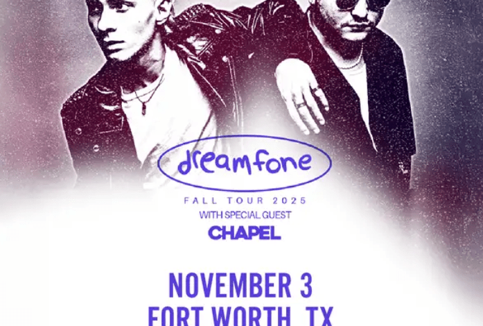 Urgent: Dreamfone Concert with Chapel Set for November 3, 2025