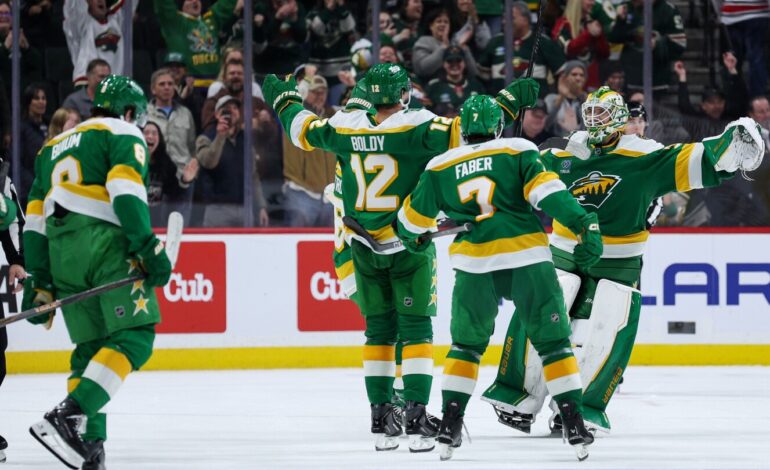 Wild Survive Hurricanes, 4-3 in Shootout with Wallstedt’s Heroics