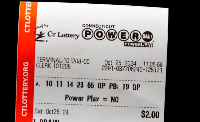 Winning $100,000 Powerball Ticket Sold in Connecticut Drawing