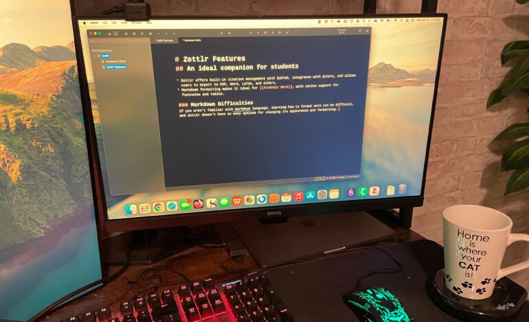 Zettlr Revolutionizes Note-Taking for Students Worldwide