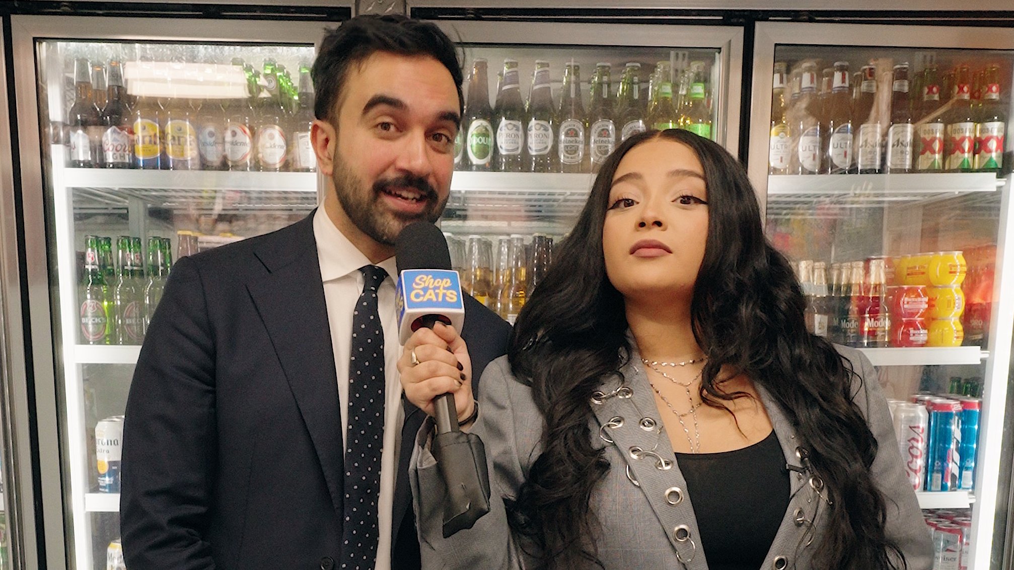 Zohran Mamdani Connects with Bronx Bodega Cat in Campaign Stop