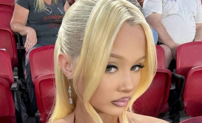 Alabama Barker Dares in Red Thong for Daring Christmas Look