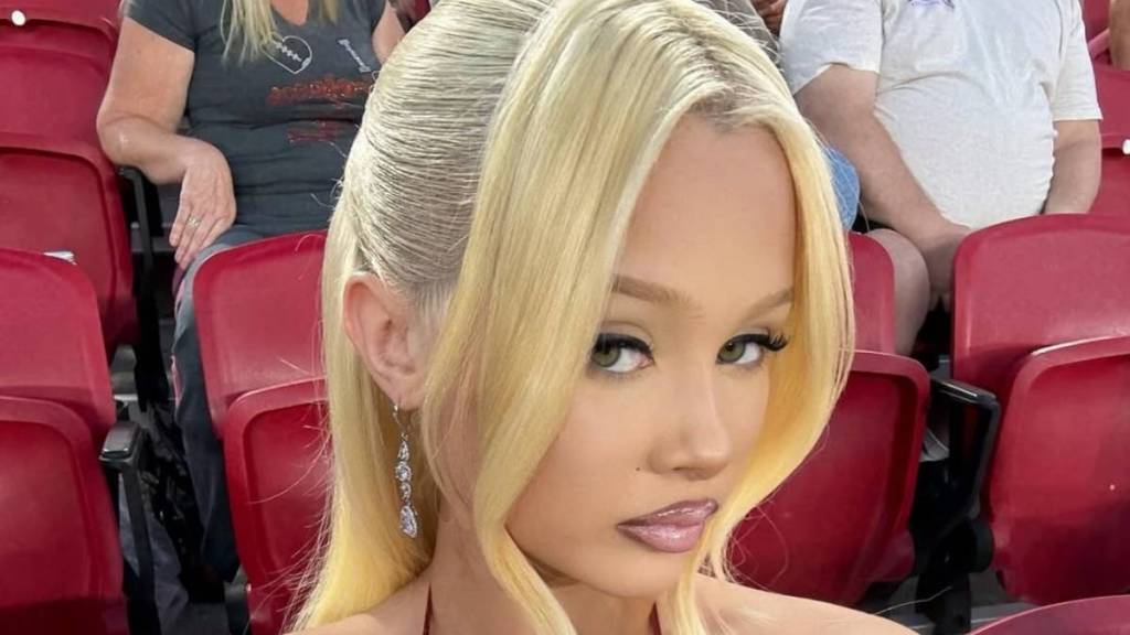 Alabama Barker Dares in Red Thong for Daring Christmas Look