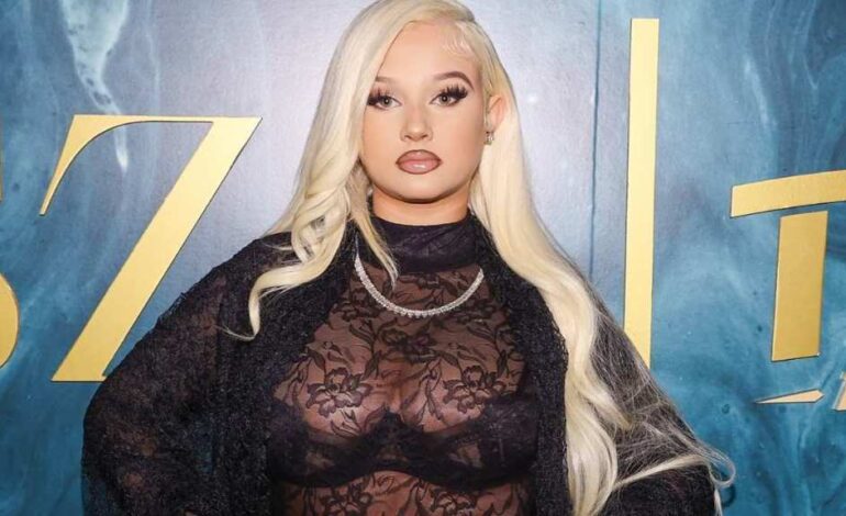 Alabama Barker’s Daring Red Thong Look Ignites Social Media Buzz