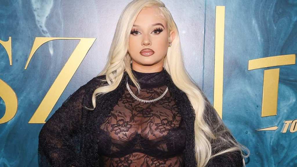 Alabama Barker’s Daring Red Thong Look Ignites Social Media Buzz