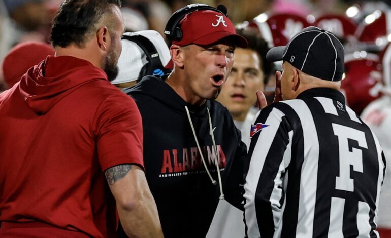 Alabama Coach DeBoer Responds to Critics with Playoff Victory