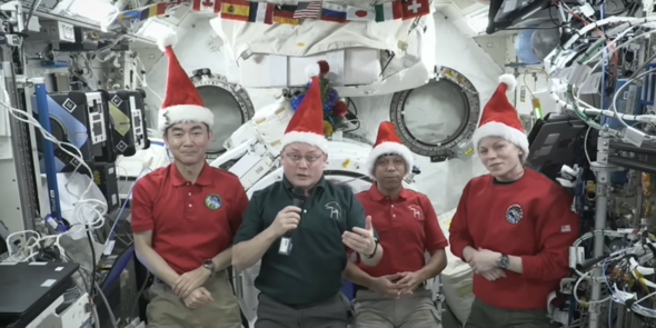 Astronauts Share Heartfelt Christmas Greetings from Space