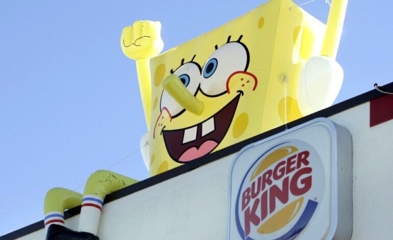 Burger King Launches Limited-Time SpongeBob Menu Today!