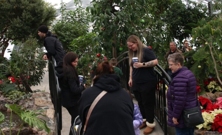 **Centennial Botanical Conservatory Reopens with Holiday Cheer!**