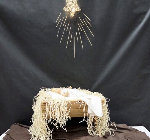 Christmas Celebration at First Christian Church Unveils Nativity Art