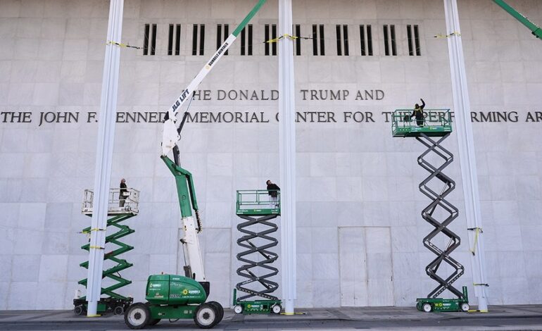 Christmas Eve Jazz Concert Canceled After Trump Name Added to Kennedy Center