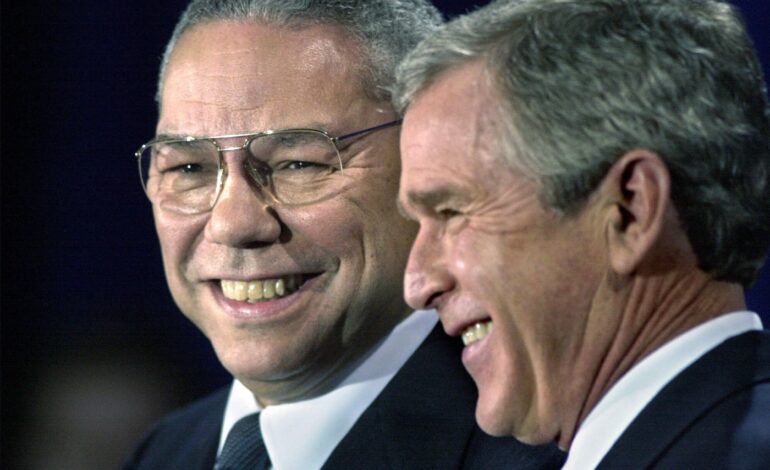 Colin Powell Nominated for Secretary of State 25 Years Ago Today