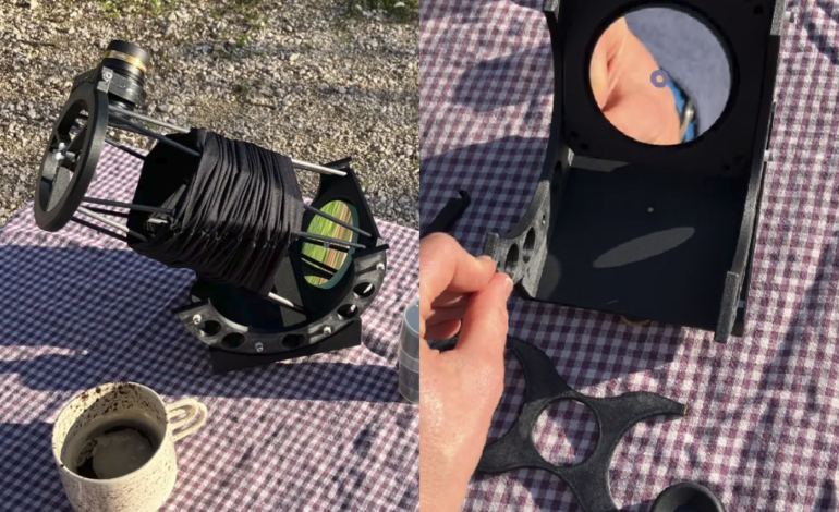 Compact 3D-Printed Telescope Revolutionizes Stargazing