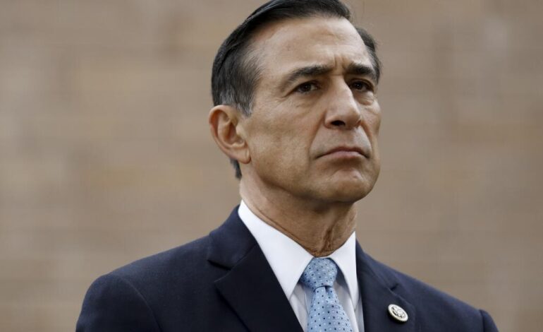 Darrell Issa Confirms Reelection Bid in California Amid Redistricting