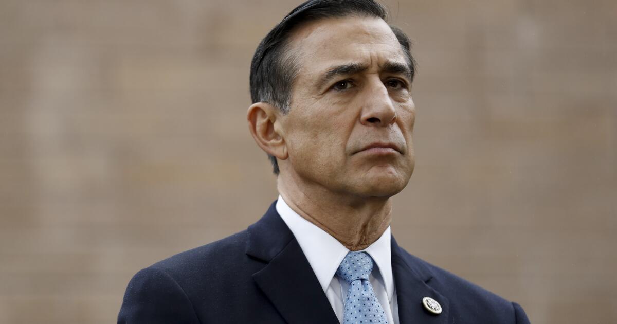 Darrell Issa Confirms Reelection Bid in California Amid Redistricting