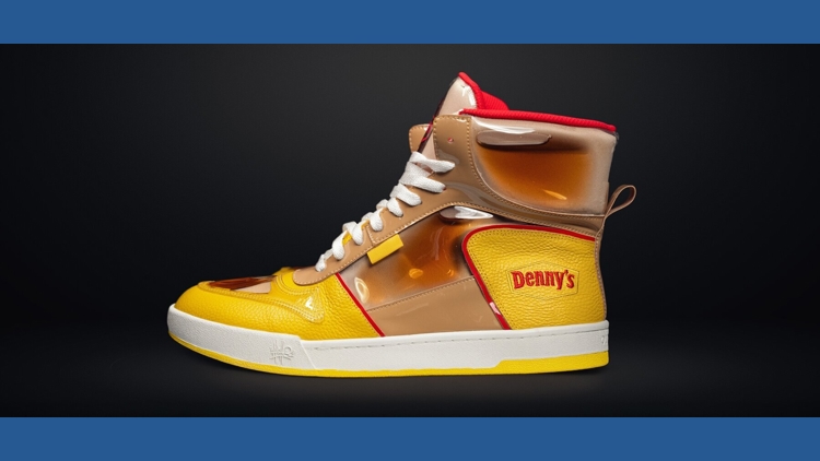 Denny’s Unveils Innovative Syrup-Filled Sneakers for National Maple Syrup Day