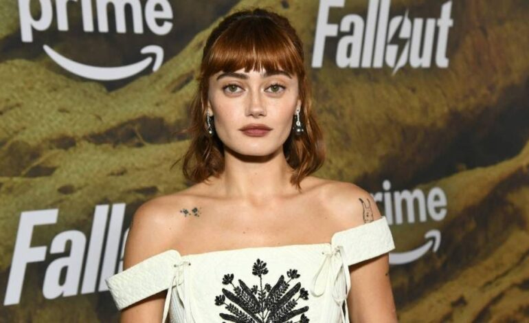 Ella Purnell Stuns in Dolce & Gabbana Minidress at Tokyo Premiere