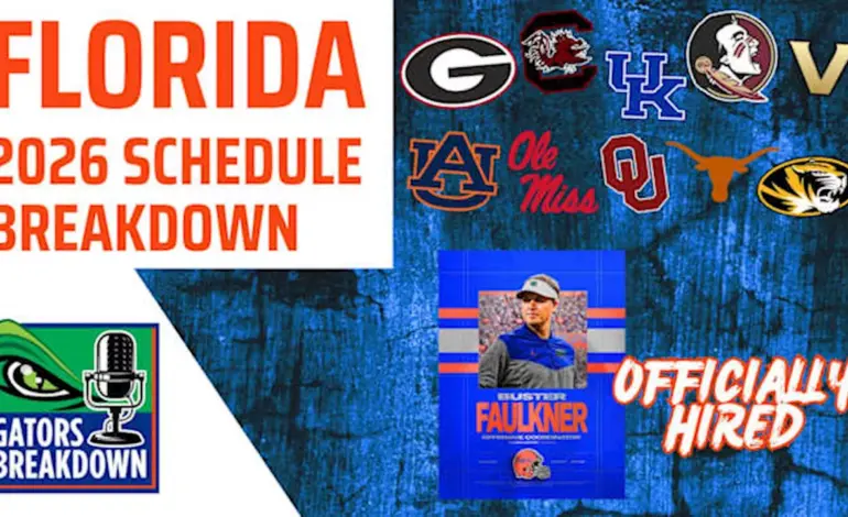 Florida Gators 2026 Football Schedule Officially Released