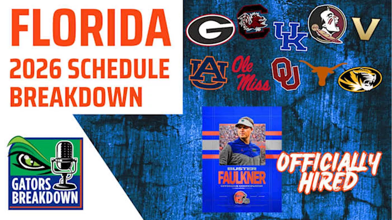 Florida Gators 2026 Football Schedule Officially Released