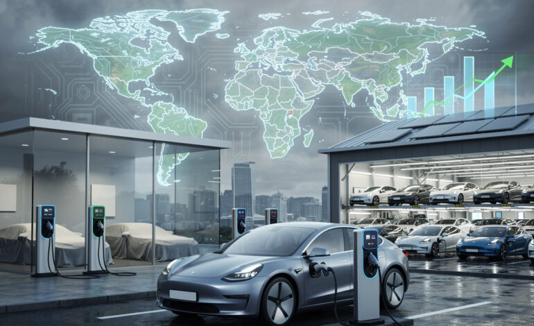 Global EV Sales Rise 21% to 18.5M Amid Tesla Struggles