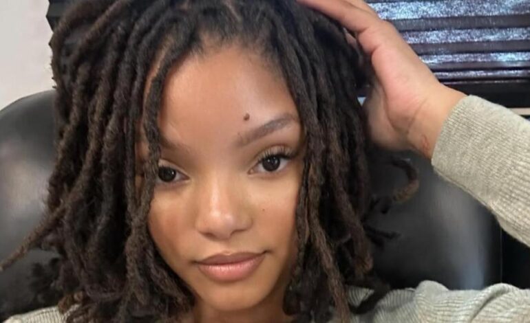 Halle Bailey Dazzles Fans with Stunning Stretching Ad Video