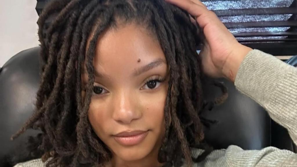 Halle Bailey Dazzles Fans with Stunning Stretching Ad Video