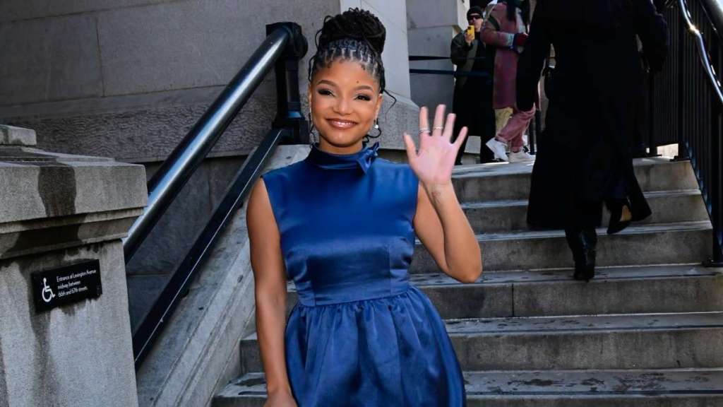 Halle Bailey Stuns Fans Hiking in Mini-Skirt on Instagram