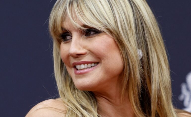 Heidi Klum Stuns in Playful Bikini During St. Barts Getaway