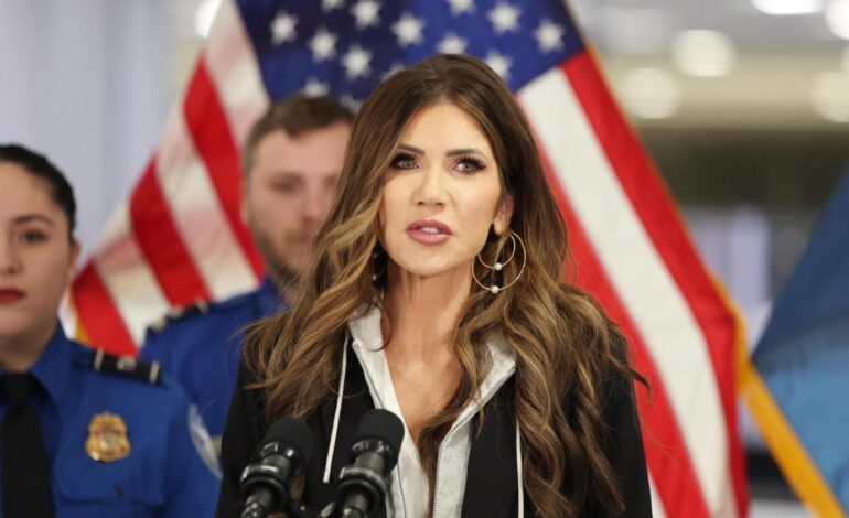 Homeland Security Secretary Noem Faces Intense Scrutiny Today