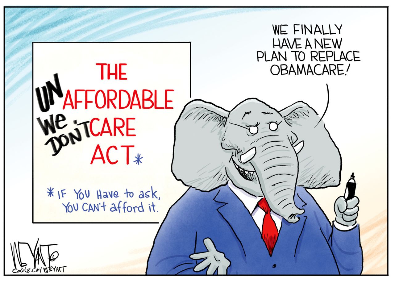 Humorous Cartoons Reflect on Rising Health Insurance Premiums