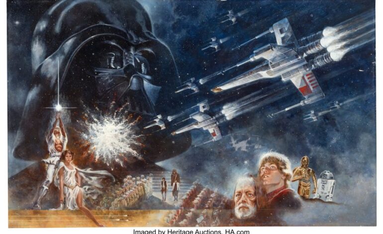 Iconic ‘Star Wars’ Painting Sells for $3.875 Million at Auction