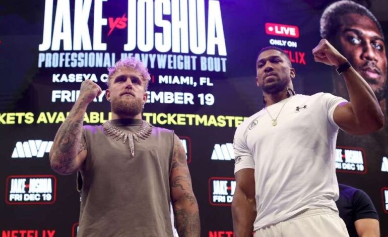 Jake Paul vs. Anthony Joshua Fight Set for December 19 Amid Fix Claims