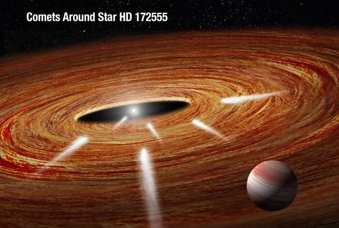 James Webb Space Telescope Discovers Unique Gas in Protoplanetary Disc