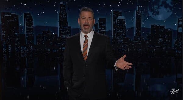 Jimmy Kimmel Celebrates Google Stardom, Thanks Trump for Support