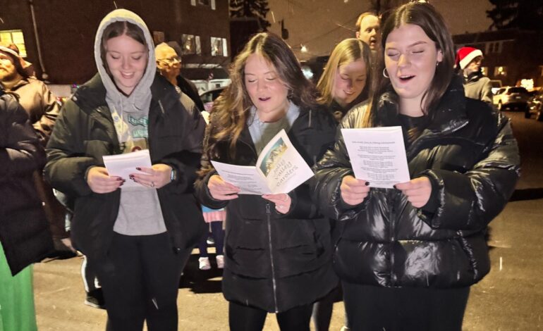 Jolly Valley Carolers Spread Holiday Cheer Amid Winter Chill