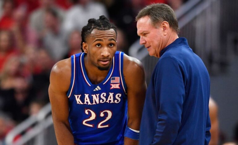 Kansas Freshman Darryn Peterson OUT Against UConn Due to Injury
