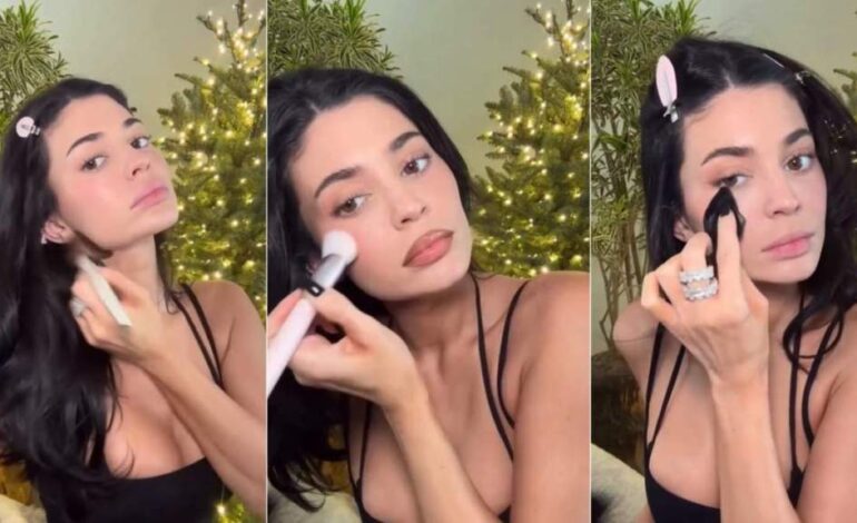 Kylie Jenner Stuns in Daring Cami Top in Glam Video Reveal