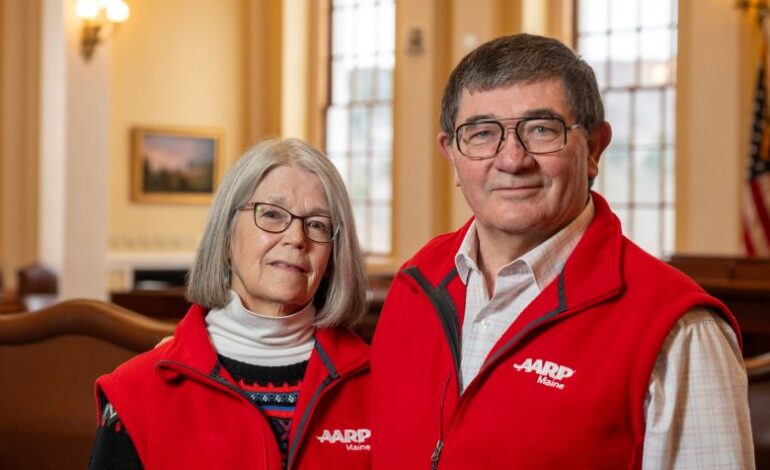 Maine Couple Advocates for Seniors, Wins AARP Award Today
